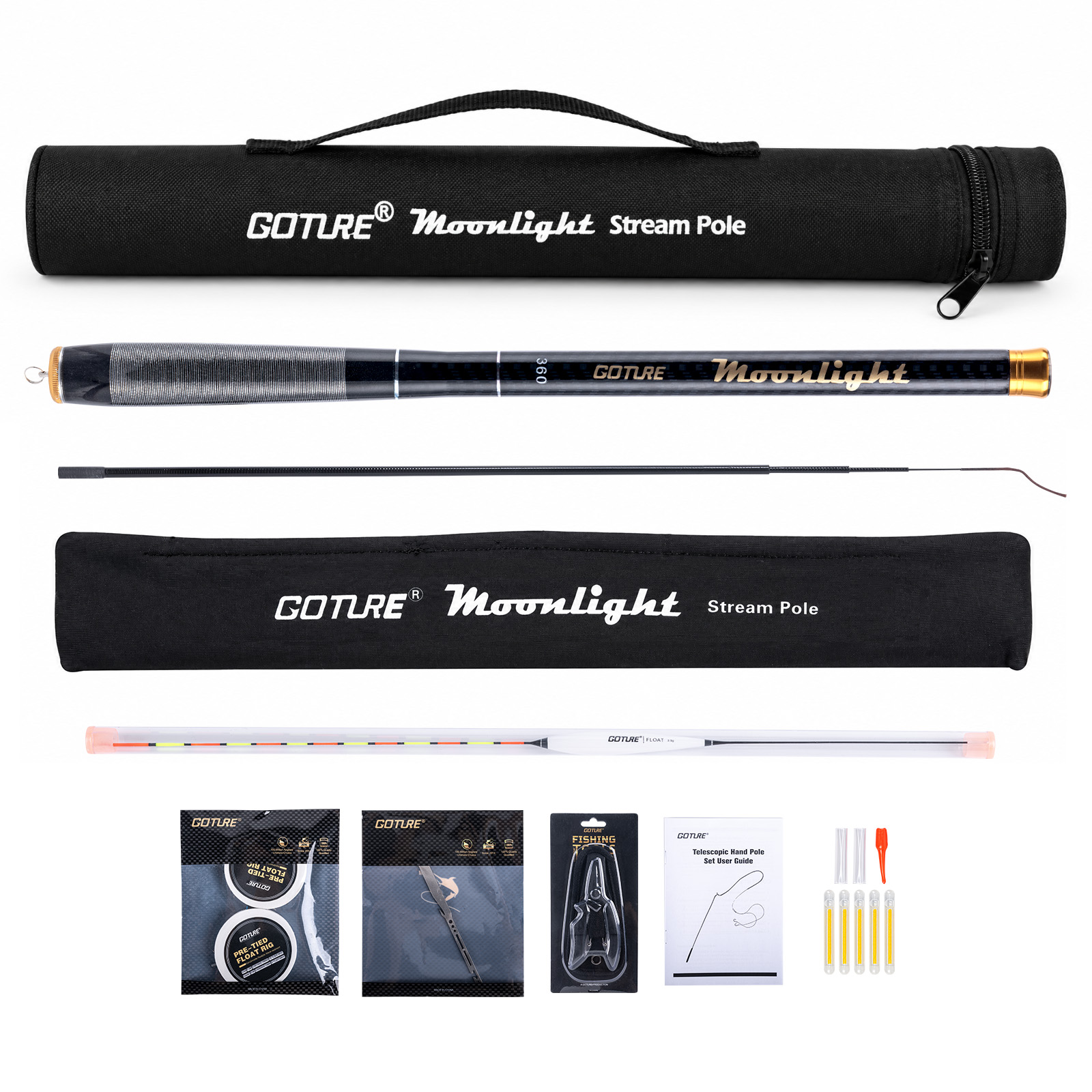 Fishing Equipment Bag - Goture Teleskopik Olta Kamışı, Olta Takımları