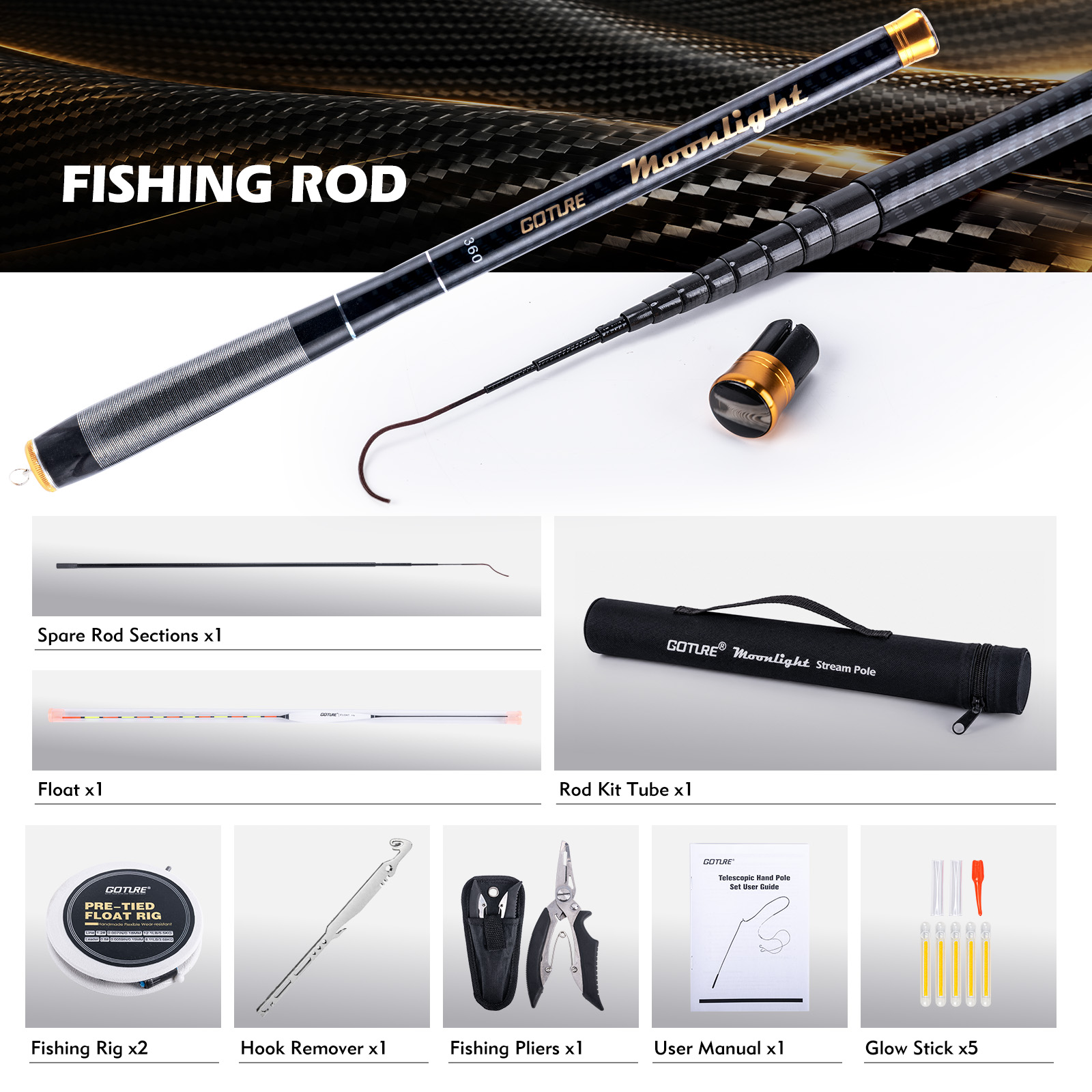 Goture Teleskopik Olta Kamışı, - Fishing Equipment Bag incelemesi ve fiyatı